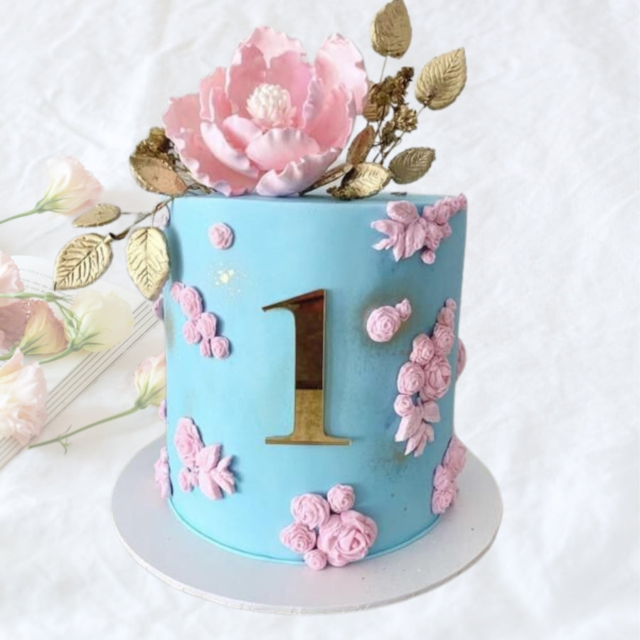 First Year Birthday Cake